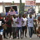 Gbagbo supporters celebrate in Abidjan’, Ivory Coast.